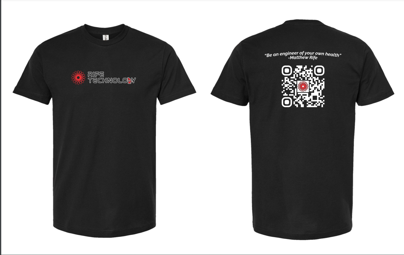 Real Rife Technology Logo T-Shirt - Real Rife Technology